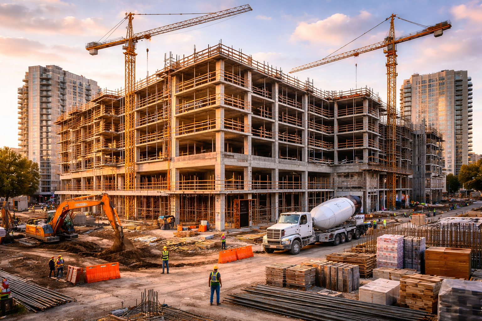 Mixed-use construction projects